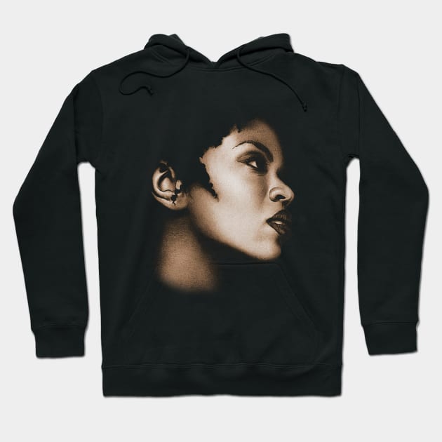 Exotic Lauryn Hill Vintage Hoodie by JungleLordArt